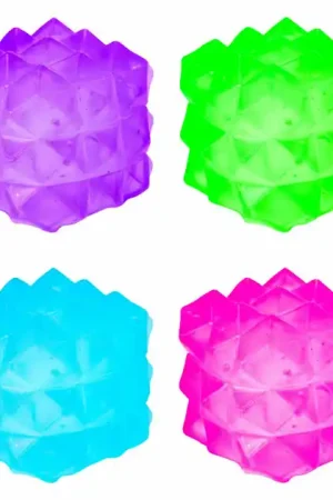 Squishdough Knijpkubus Geometrisch, 6 cm Koopje