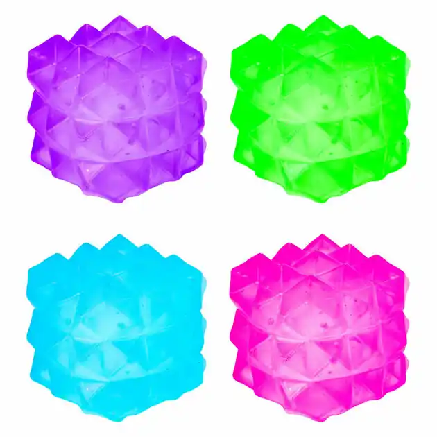 Squishdough Knijpkubus Geometrisch, 6 cm Koopje