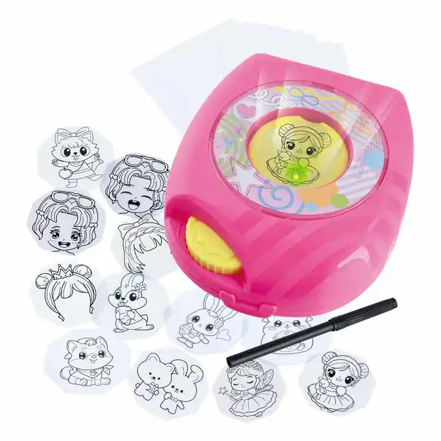 Fabrieksprijs Playgo Lichtgevende Tekenstudio Roze - 32st.
