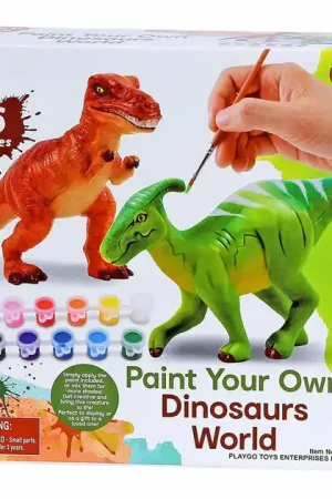 Speciale Aanbieding Playgo Verfset - Verf je eigen Dinosaurus
