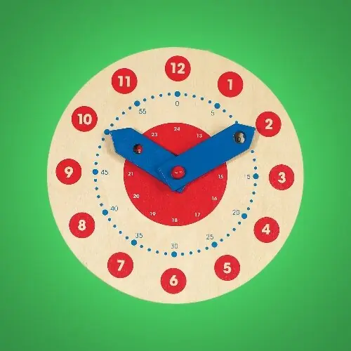 Koop Vandaag Klok (leren)Kijken en Horloges