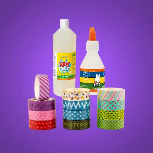 Lijm | (Washi) Tape | Plakband Flitsaanbieding