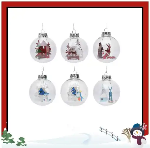 Tijdelijk Beschikbaar (Kinder) Kerstballen