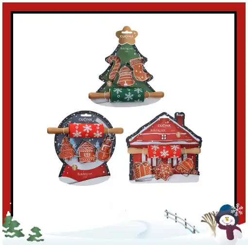 Koop Online Kerst Bakvormen en Uitsteekvormen