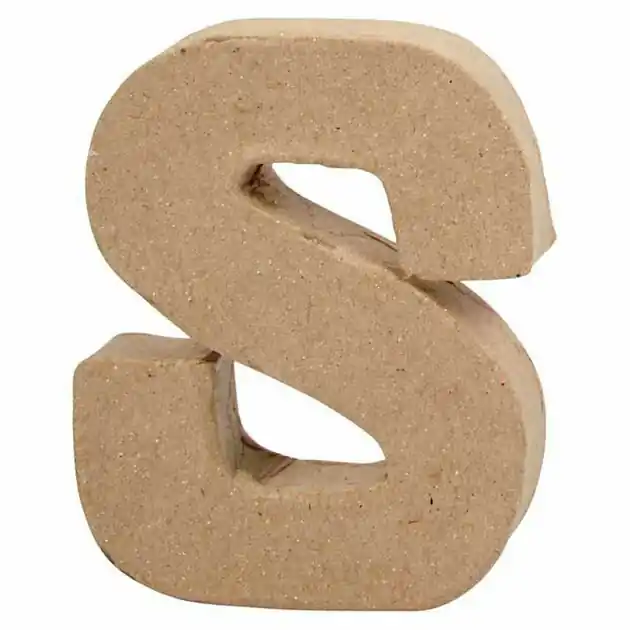 Merkproduct 10 cm serie cijfers en letters Karton