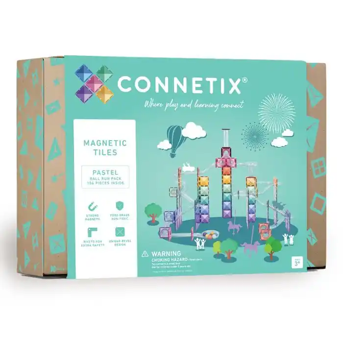 CONNETIX Pastel Ball Run Set (106 stuks) Meest Verkocht