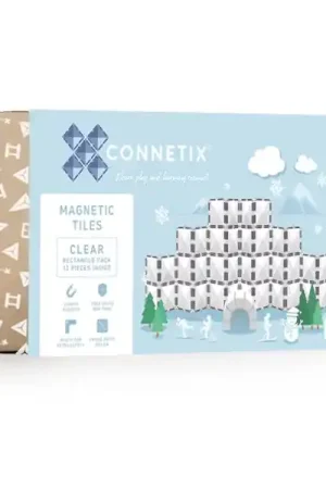 CONNETIX Clear Rectangle Set (12 stuks) Dagaanbieding