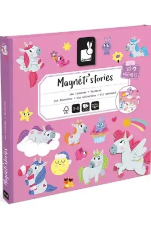 Janod Magneti'stories Unicorns Nieuw