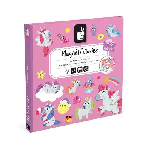 Janod Magneti'stories Unicorns Nieuw