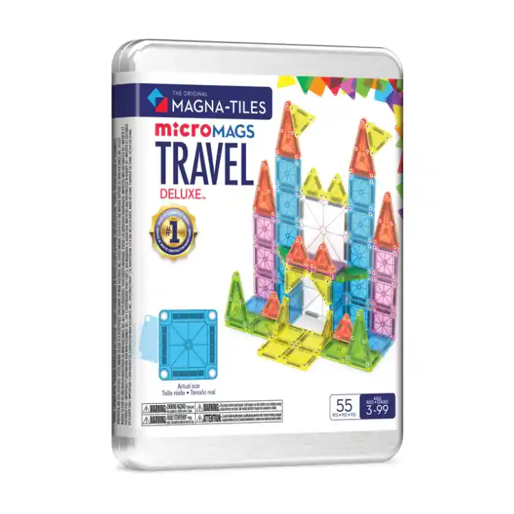 Speciale Aanbieding MAGNA-TILES -microMAGS Reisset Deluxe (55 stuks)
