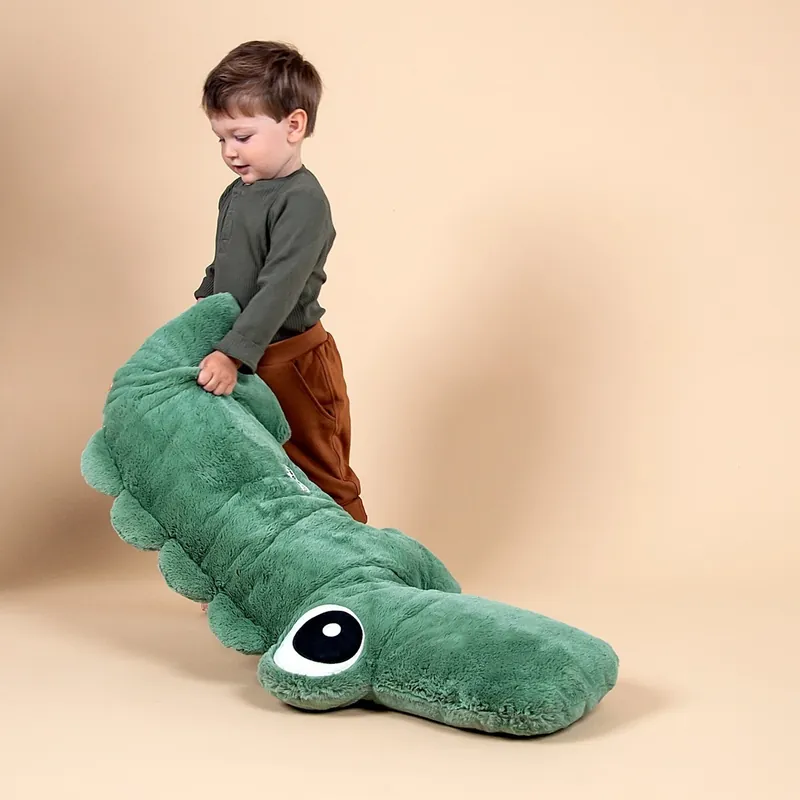 Done By Deer Croco Knuffel XXL Uitverkoop
