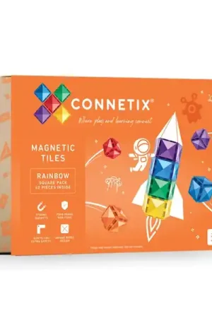 CONNETIX Rainbow Square Set (42 stuks) Hoge Kwaliteit