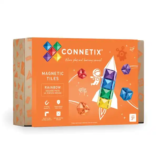 CONNETIX Rainbow Square Set (42 stuks) Hoge Kwaliteit