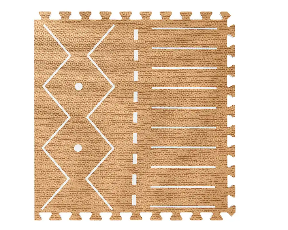 Toddlekind Speelmat Foam Prettier Berber Camel Laatste Versie