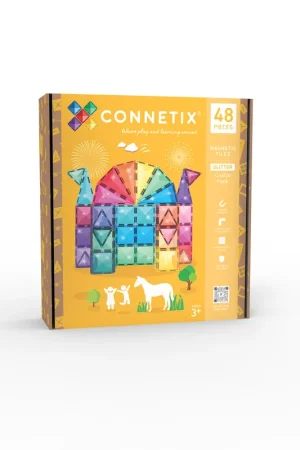 CONNETIX Glitter castle pack (48 stuks) Voordeelprijs