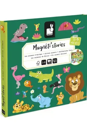 Janod Magneti'stories African Animals Gecertificeerd
