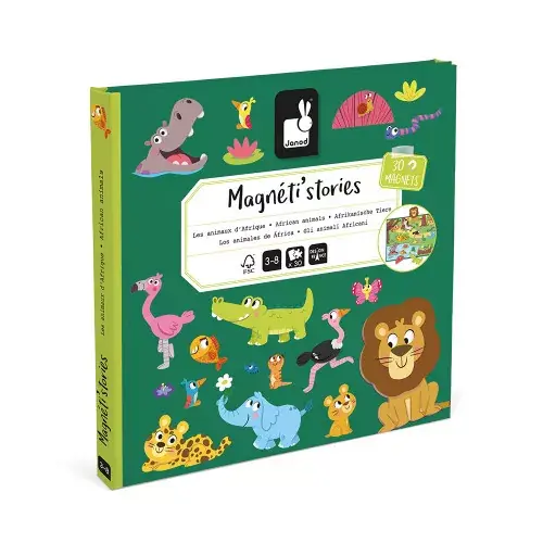Janod Magneti'stories African Animals Gecertificeerd