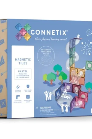 CONNETIX Pastel Ball Run Expansion Set (80 stuks) Uitverkoop