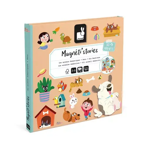 Janod Magneti'stories Pets Rechtstreeks Van De Fabrikant