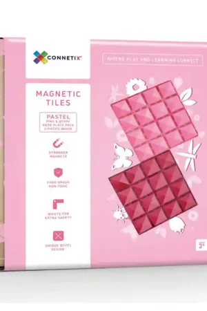CONNETIX Basis bouwplaten Pink & Berry (2 stuks) Bestseller