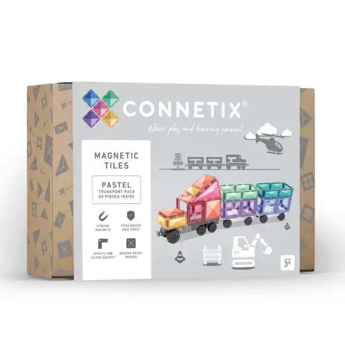 Bestseller CONNETIX Pastel Transport Pack (50 stuks)