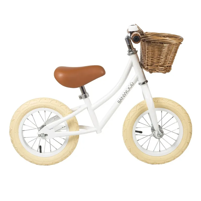 Banwood Loopfiets First Go Wit Premium