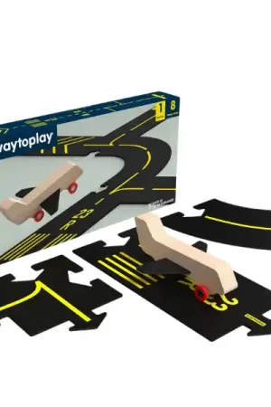Waytoplay Runway (8 stuks + 1 vliegtuig) Voordeelprijs