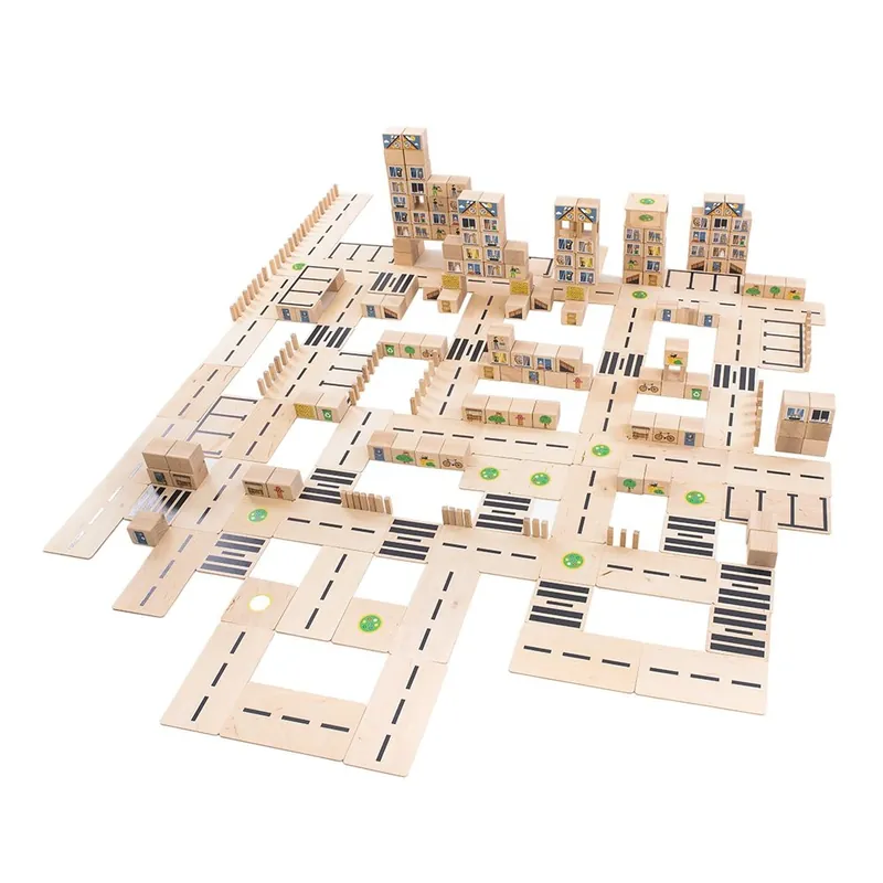 Just Blocks City Big - 324 Elements Exclusieve Aanbieding