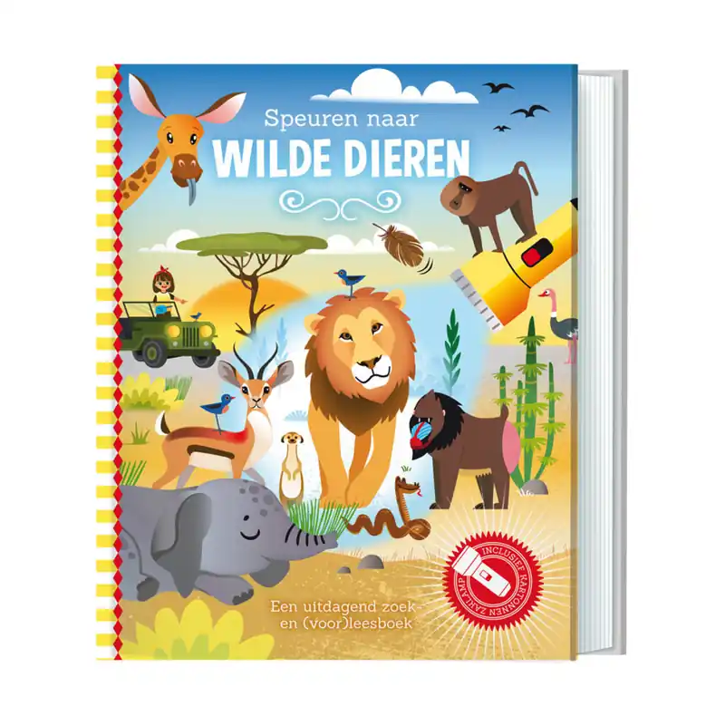 Lantaarn Publishers Boek Speuren Naar Wilde Dieren Snelle Levering