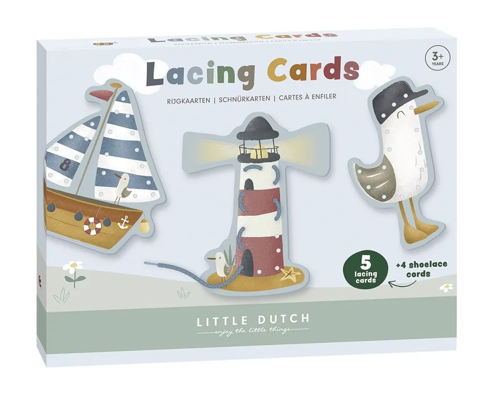 Betaalbaar Little Dutch Rijgkaarten Sailors Bay