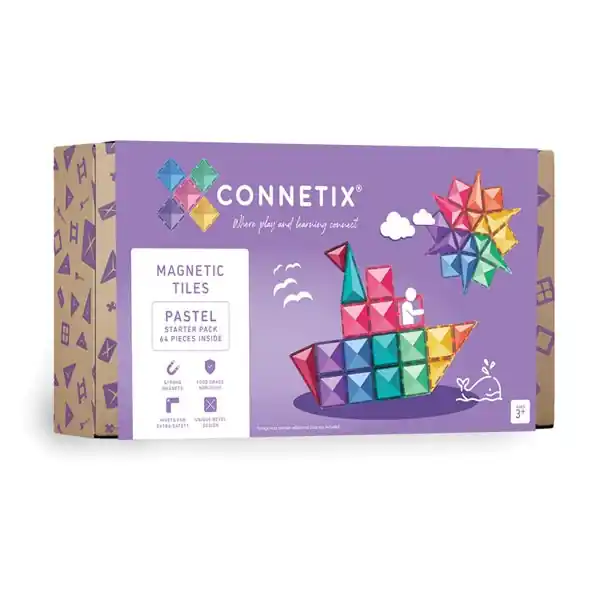 CONNETIX Pastel Starter Set (64 stuks) Op = Op