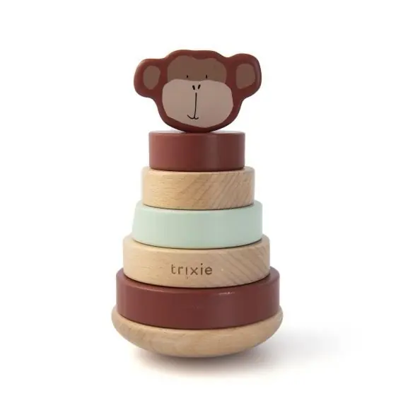 Trixie Houten stapeltoren Mr. Monkey Exclusieve Aanbieding