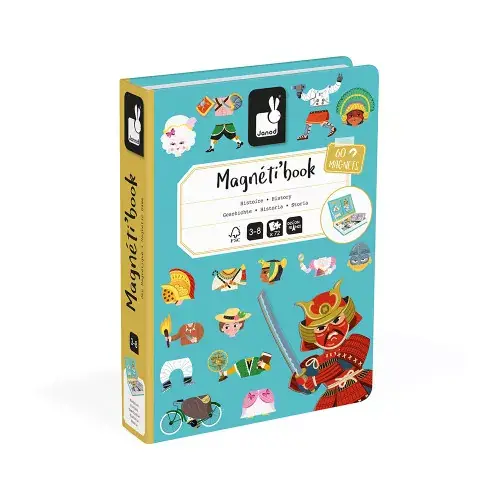 Janod Magneti'book History Gereduceerde Prijs