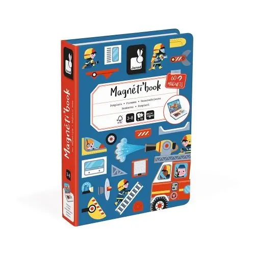 Janod Magneti'book Firemen Populair