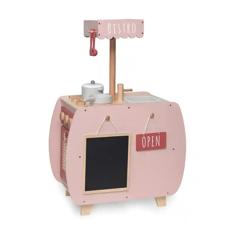 Label Label Houten Keuken Bistro Pink Exclusieve Aanbieding