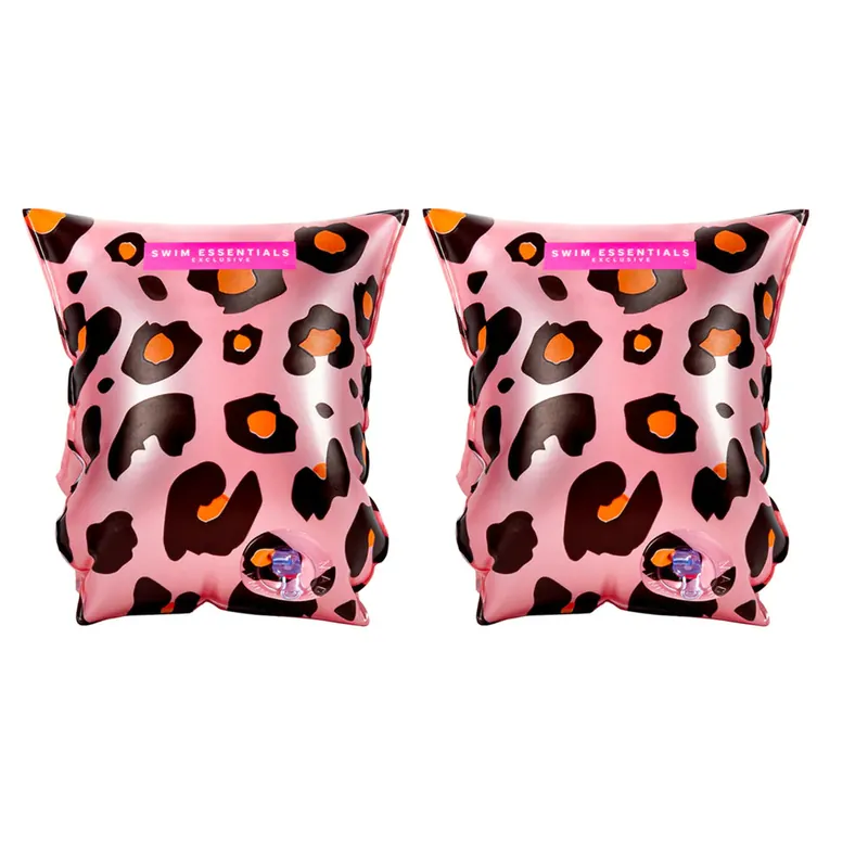 Swim Essentials Zwembandjes Panter Rose Goud Seizoensaanbieding