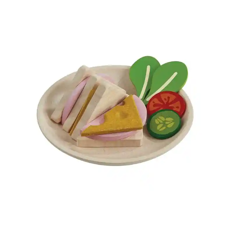 PlanToys Houten sandwich Laatste Versie