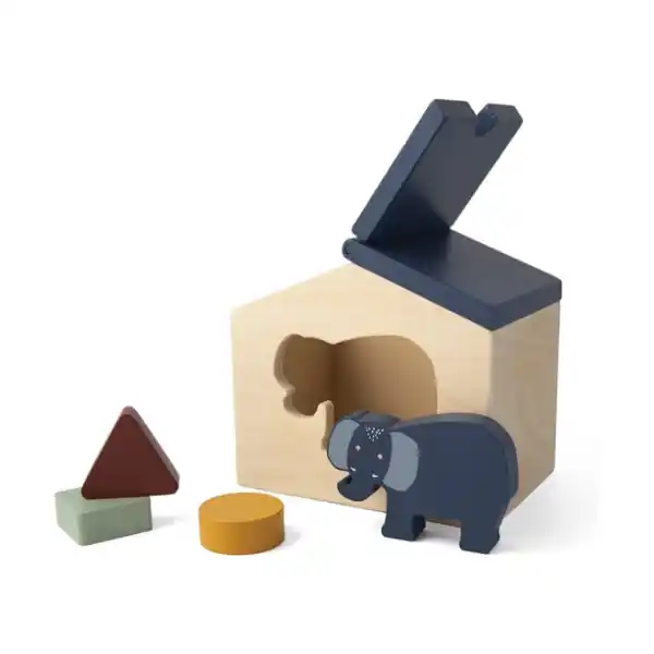 Trixie Houten huis - Mrs. Elephant Beperkte Voorraad