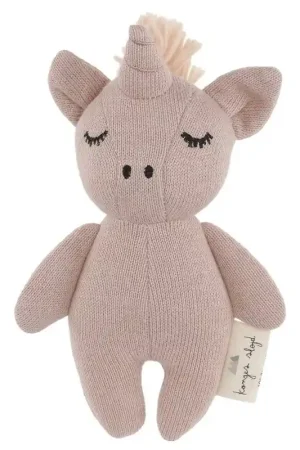 Konges Sløjd Knuffel Unicorn Rose Fawn 16cm Nieuw