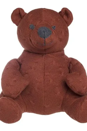Aanbieding Baby's Only Knuffel Beer Cable Brique 35cm