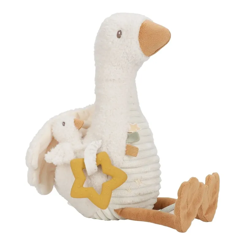 Little Dutch Activiteiten Knuffel Newborn Little Goose Goedkoop