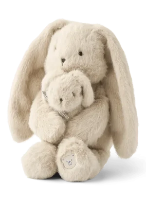 Dagaanbieding Liewood Knuffel Berto Mommy & me Konijn Teddy Mist