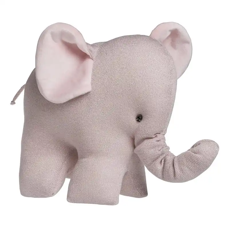 Goedkoop Baby's Only Knuffel Olifant Sparkle Zilverroze