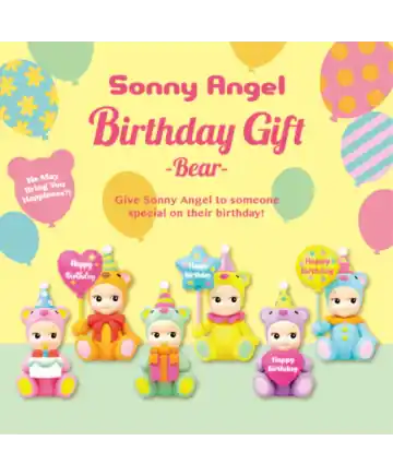 Sonny Angel Birthday Gift Bear Series Shop Nu