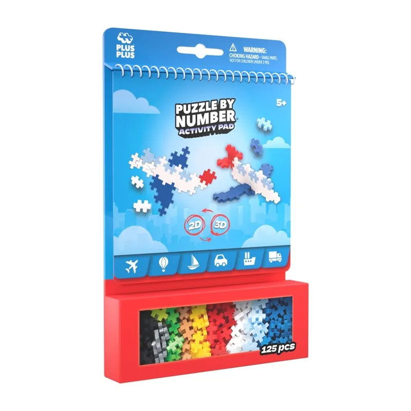 Plus-Plus Activity Pad - Transport Actieprijs