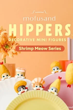 Sonny Angel Hippers Mofusand Shrimp Meow Series Tijdelijk Beschikbaar