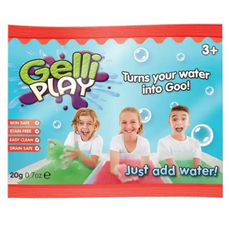 Gelli play - Rood/Groen (1 zakje x 4 liter) Alleen Vandaag