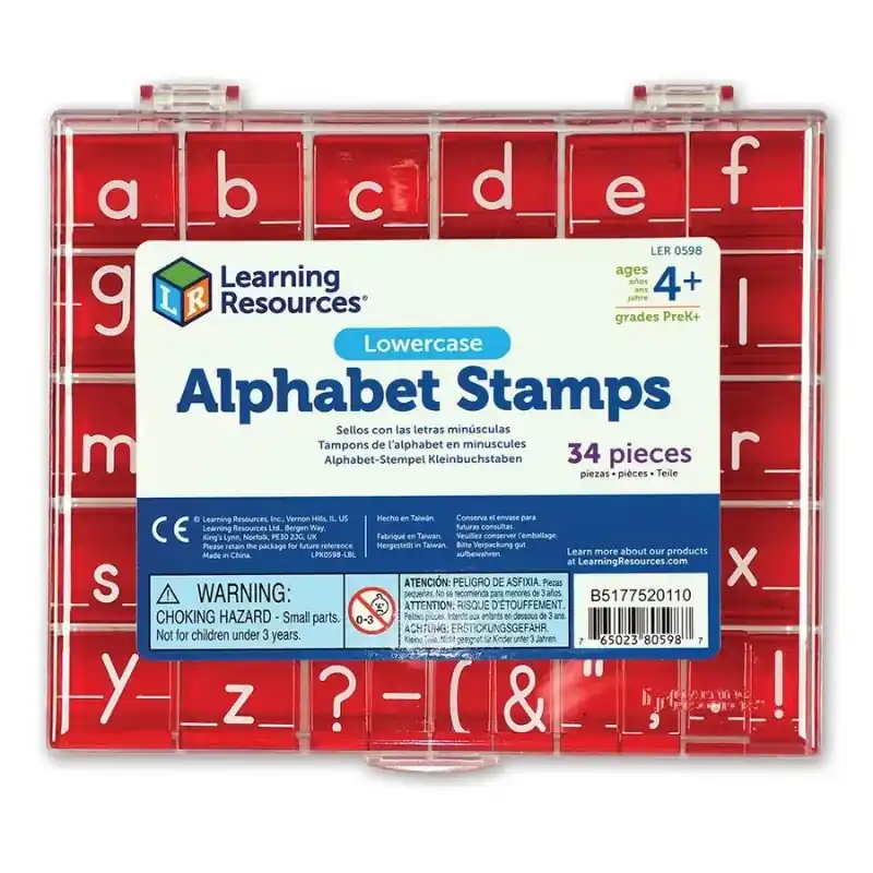 Alfabet stempels kleine letters - Learning Resources Must-Have