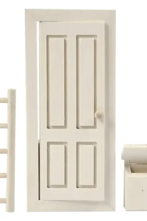 Superprijs Het Muizenhuis - Muizendeurtje incl. ladder, brievenbus en mini krantje
