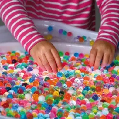 Finale Uitverkoop Water Beads (230 gram min. 12.000 stuks) - Waterparels regenboog